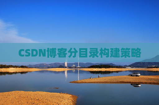 CSDN博客分目录构建策略